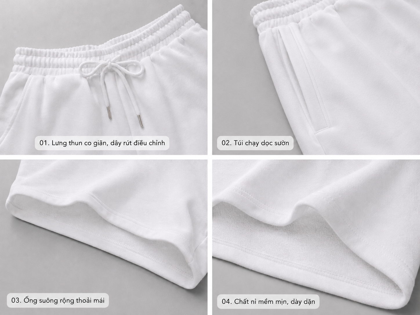 Quần Short Basic Nữ