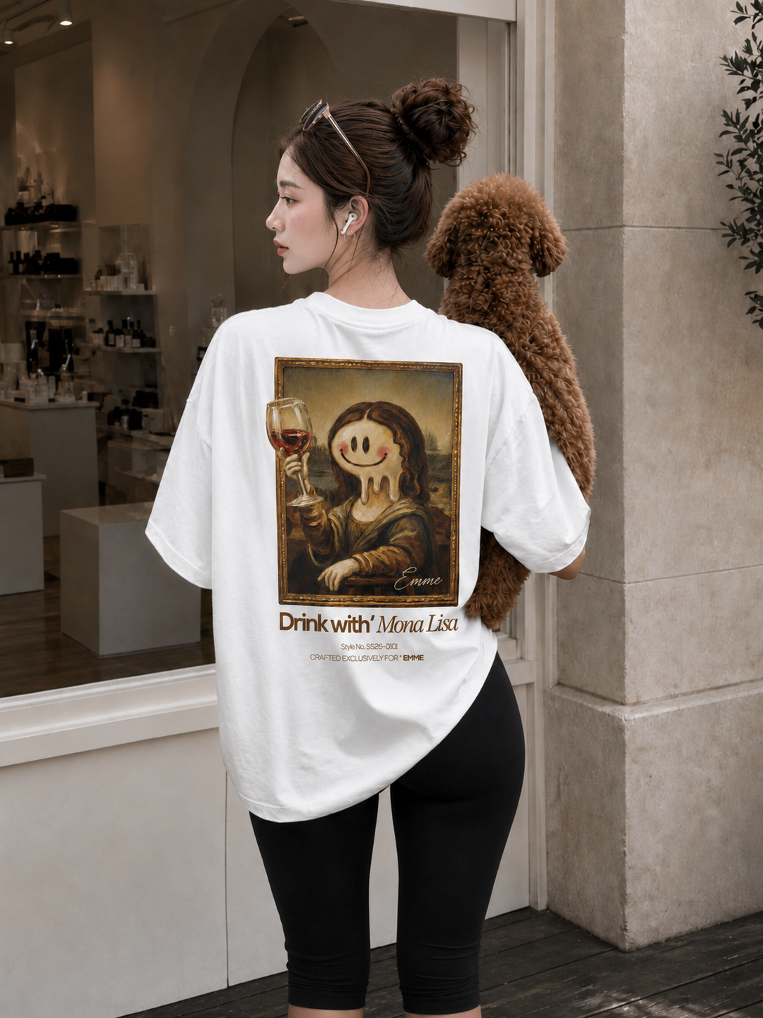 Áo Drink with MonaLisa