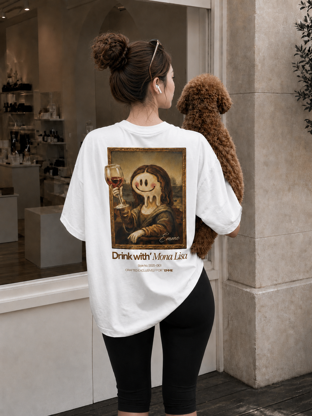 Áo Drink with MonaLisa